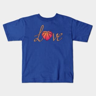 Basketball Love Kids T-Shirt